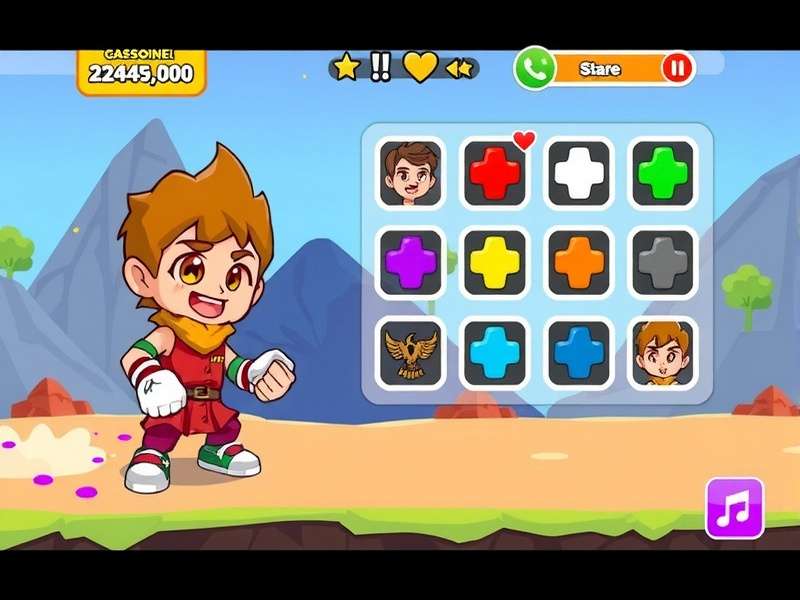 Turbo Holi Adventure gameplay screenshot